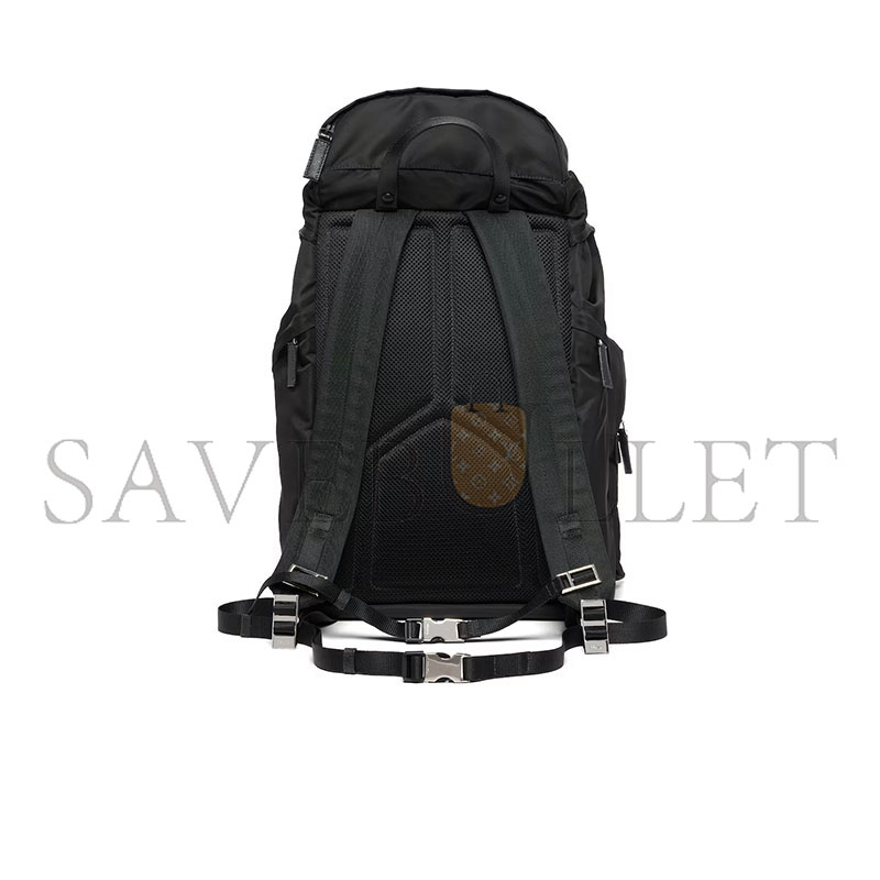 PRADA RE-NYLON AND SAFFIANO LEATHER BACKPACK 2VZ019 (53.5*32*16.5cm) PRADA RE-NYLON AND SAFFIANO LEATHER BACKPACK 2VZ019 (53.5*32*16.5cm)